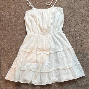 Express White Midi Dress